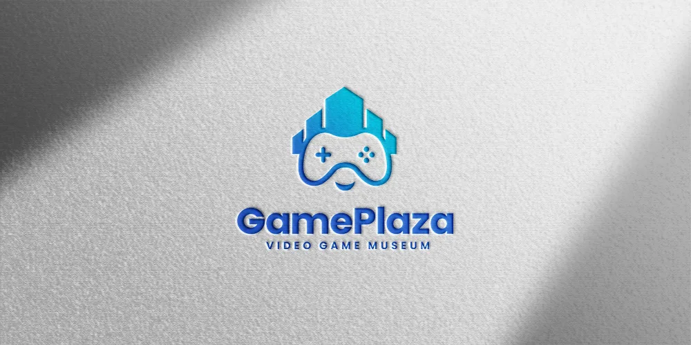GamePlaza logo mockup 1
