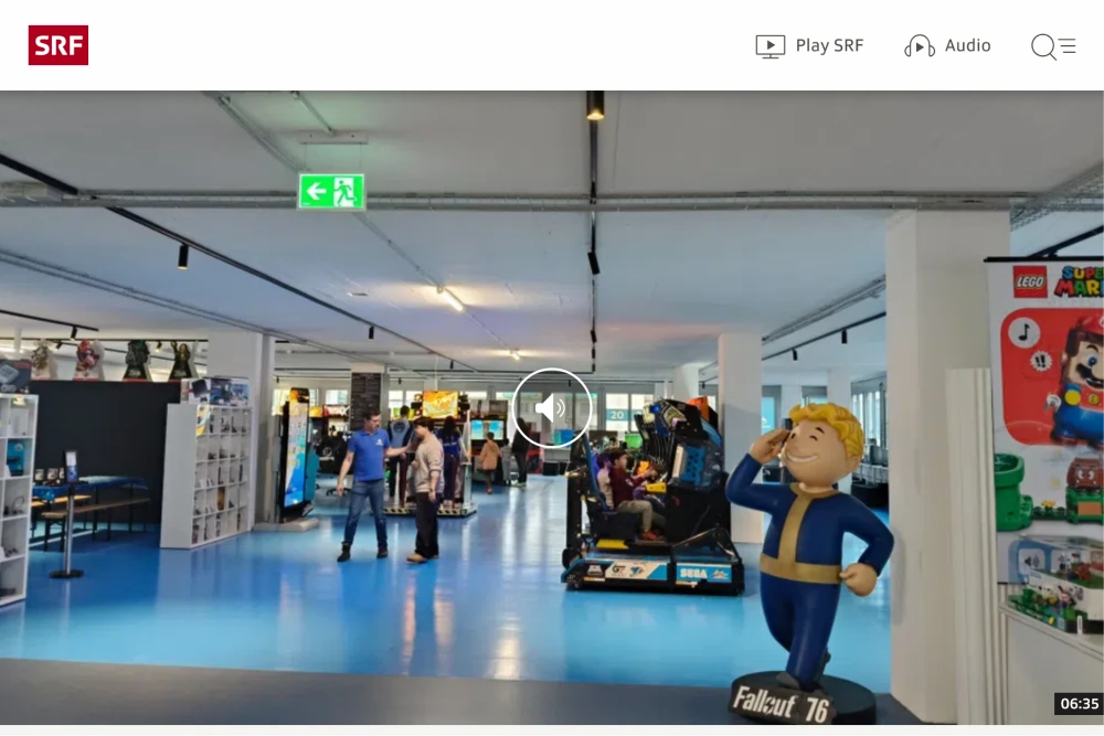 GamePlaza auf der www.srf.ch